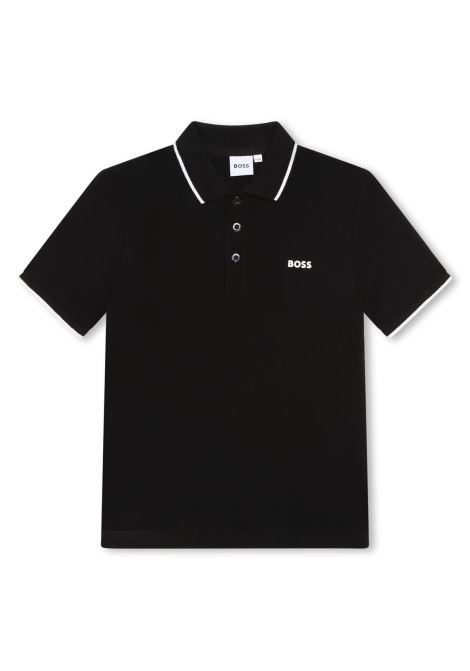 Polo con logo HUGO BOSS KIDS | J25P2609B